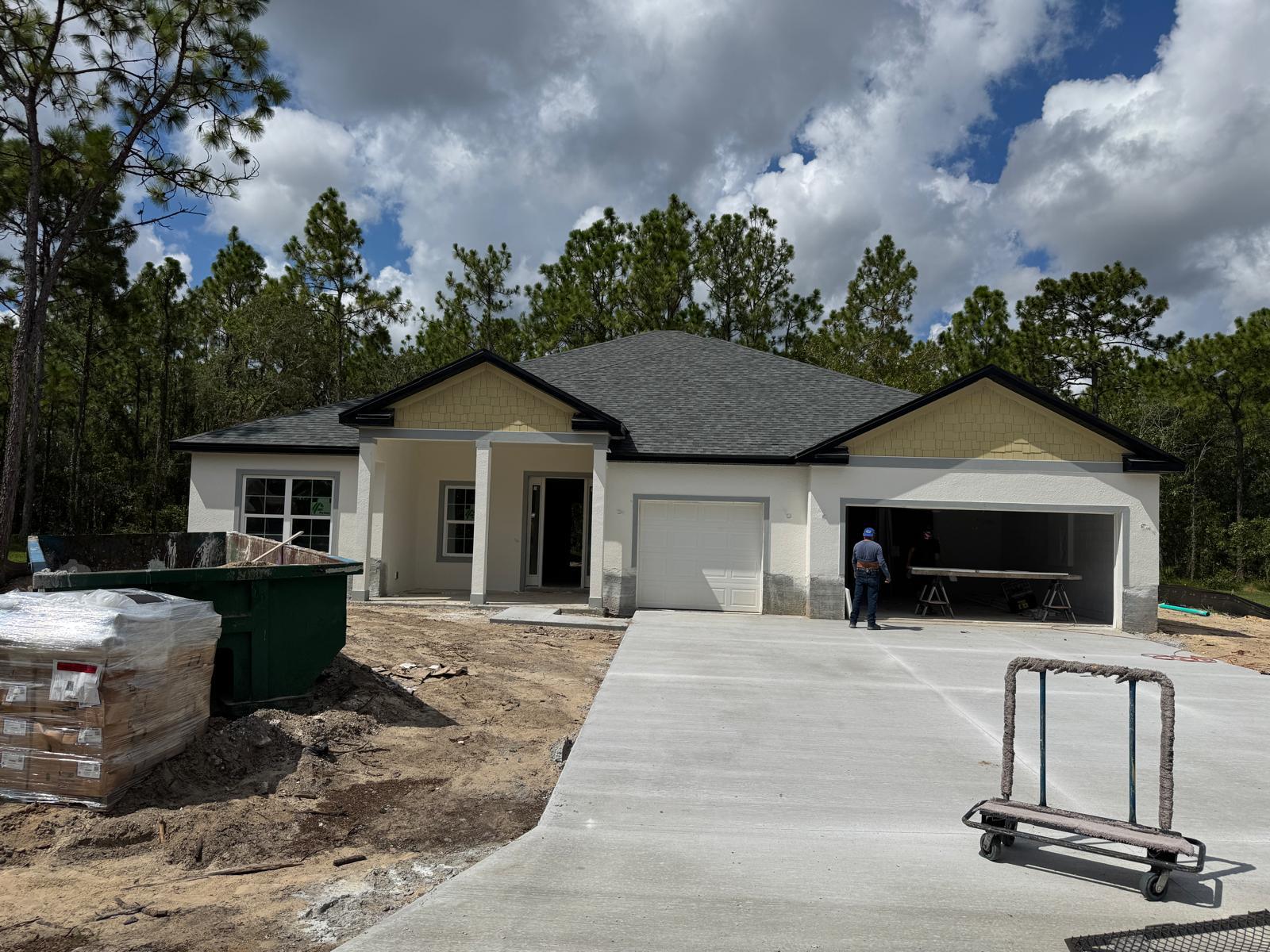Residential construction project